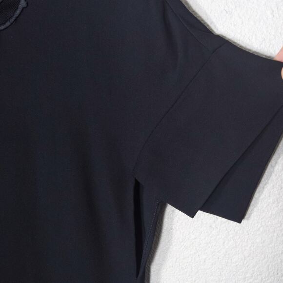 Fendi Women’s Dress Designer Luxury Vintage Black Lace Minimal Dark Romantic 0 - Picture 9 of 12